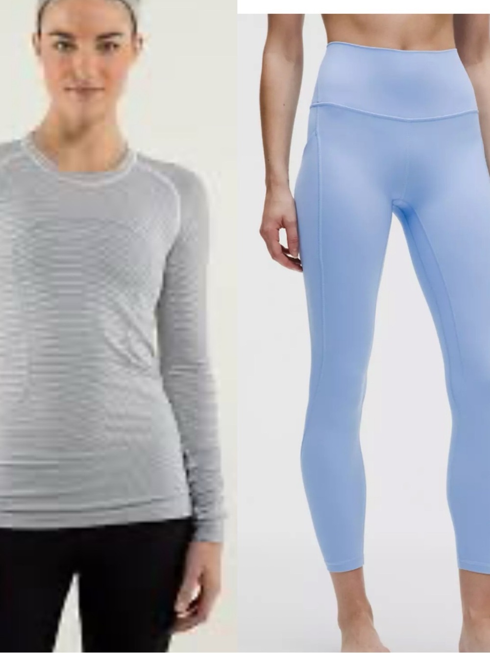 NWOT Lululemon All The Right Place Leggings Swift long Sleeve Top Size 6